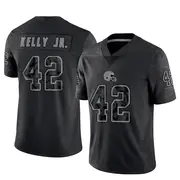 Black Men's John Kelly Jr. Cleveland Browns Limited Reflective Jersey