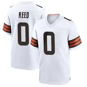 White Men's Ja'seem Reed Cleveland Browns Game Jersey
