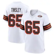 White Youth Dartanyan Tinsley Cleveland Browns Game 1946 Collection Alternate Jersey